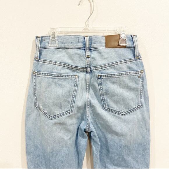 Madewell | The Perfect Vintage Jean in Duncannon Wash: Ripped Edition Size 24 - Picture 8 of 13